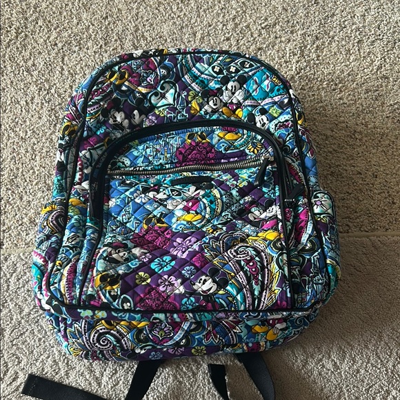 Disney Vera Bradley Colorful Patterned Women's Backpack